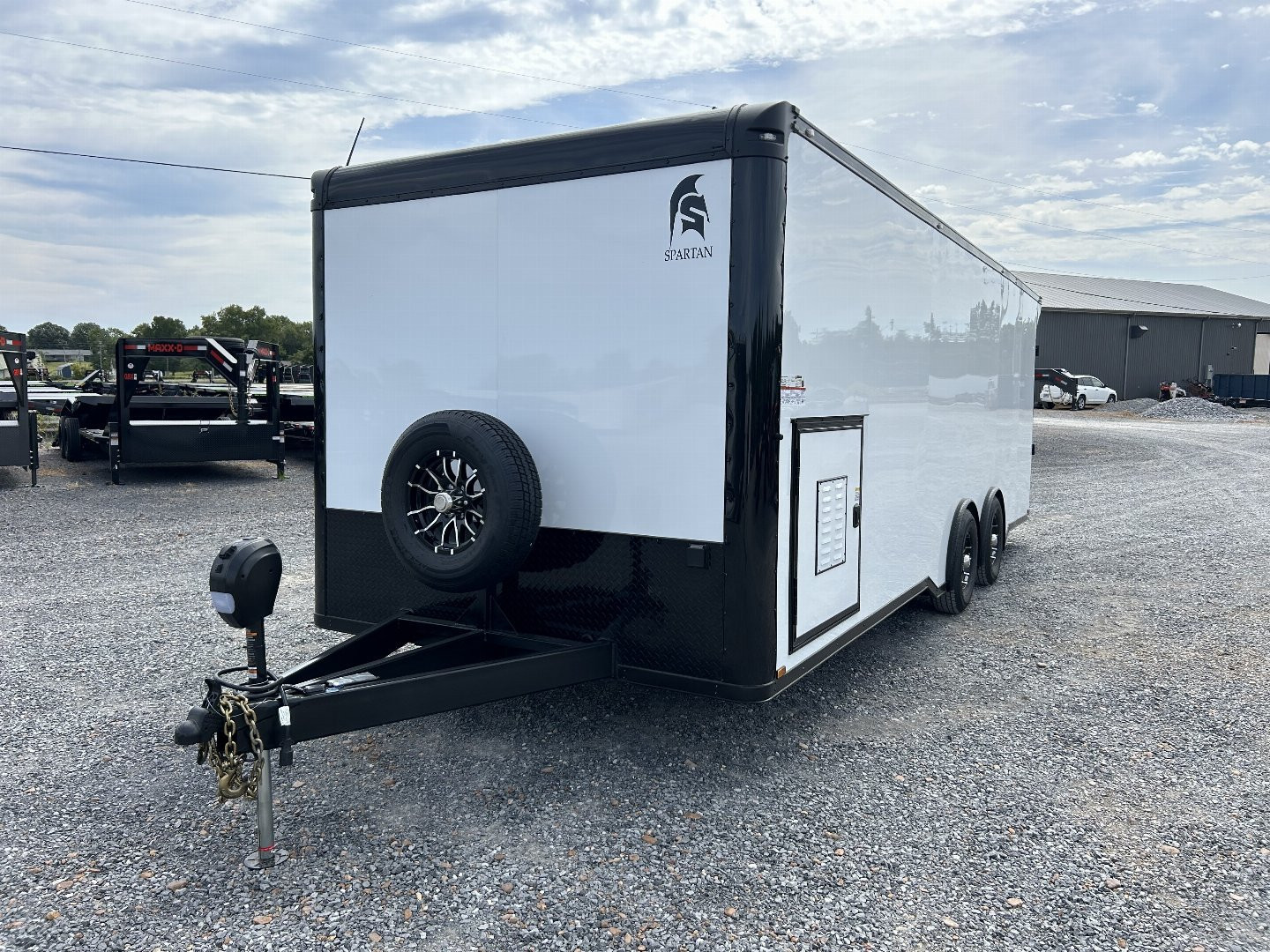 New 2025 Spartan 8.5X24 10K FULL FINISHED RACE TRAILER *NATDA SHOW SPECIAL*