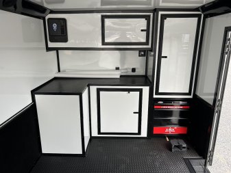 New 2025 Spartan 8.5X24 10K FULL FINISHED RACE TRAILER *NATDA SHOW SPECIAL*