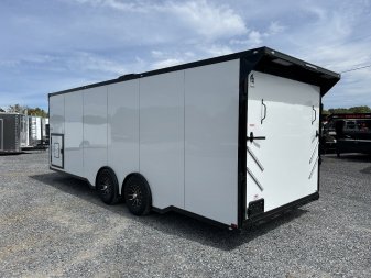 New 2025 Spartan 8.5X24 10K FULL FINISHED RACE TRAILER *NATDA SHOW SPECIAL*