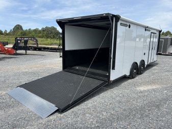 New 2025 Spartan 8.5X24 10K FULL FINISHED RACE TRAILER *NATDA SHOW SPECIAL*