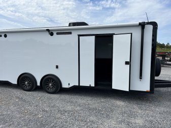 New 2025 Spartan 8.5X24 10K FULL FINISHED RACE TRAILER *NATDA SHOW SPECIAL*