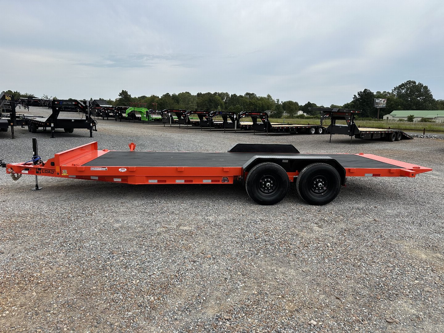 New 2025 Load Trail 83"x22' 14k Rapid Loader Tilt Equipment Trailer *NATDA SHOW SPECIAL*