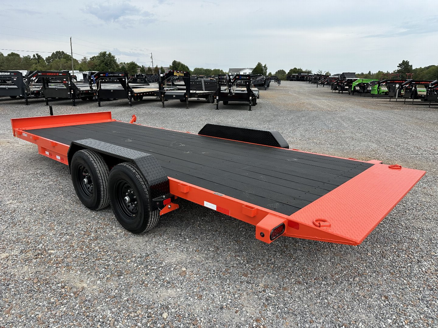 New 2025 Load Trail 83"x22' 14k Rapid Loader Tilt Equipment Trailer *NATDA SHOW SPECIAL*