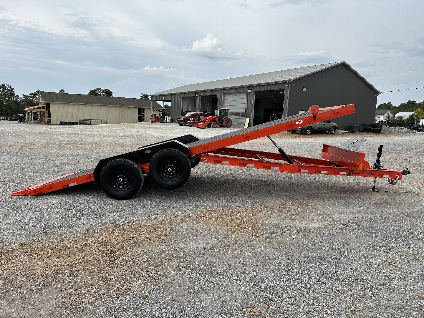 New 2025 Load Trail 83"x22' 14k Rapid Loader Tilt Equipment Trailer *NATDA SHOW SPECIAL*