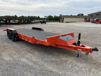 New 2025 Load Trail 83"x22' 14k Rapid Loader Tilt Equipment Trailer *NATDA SHOW SPECIAL*