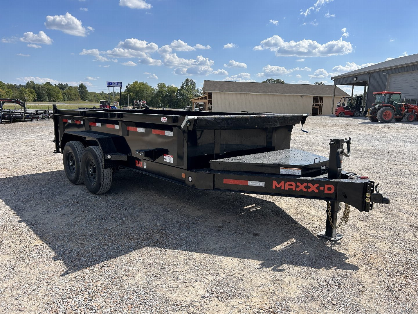 New 2025 MAXXD 14' x 83" 14k Dump Trailer