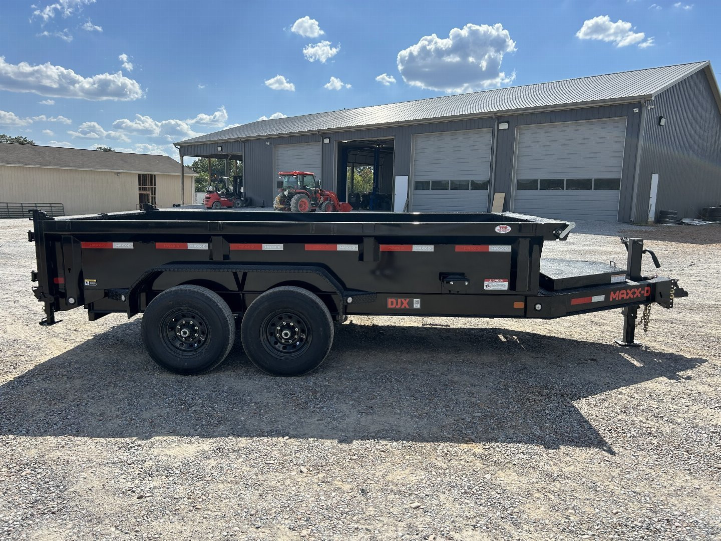 New 2025 MAXXD 14' x 83" 14k Dump Trailer