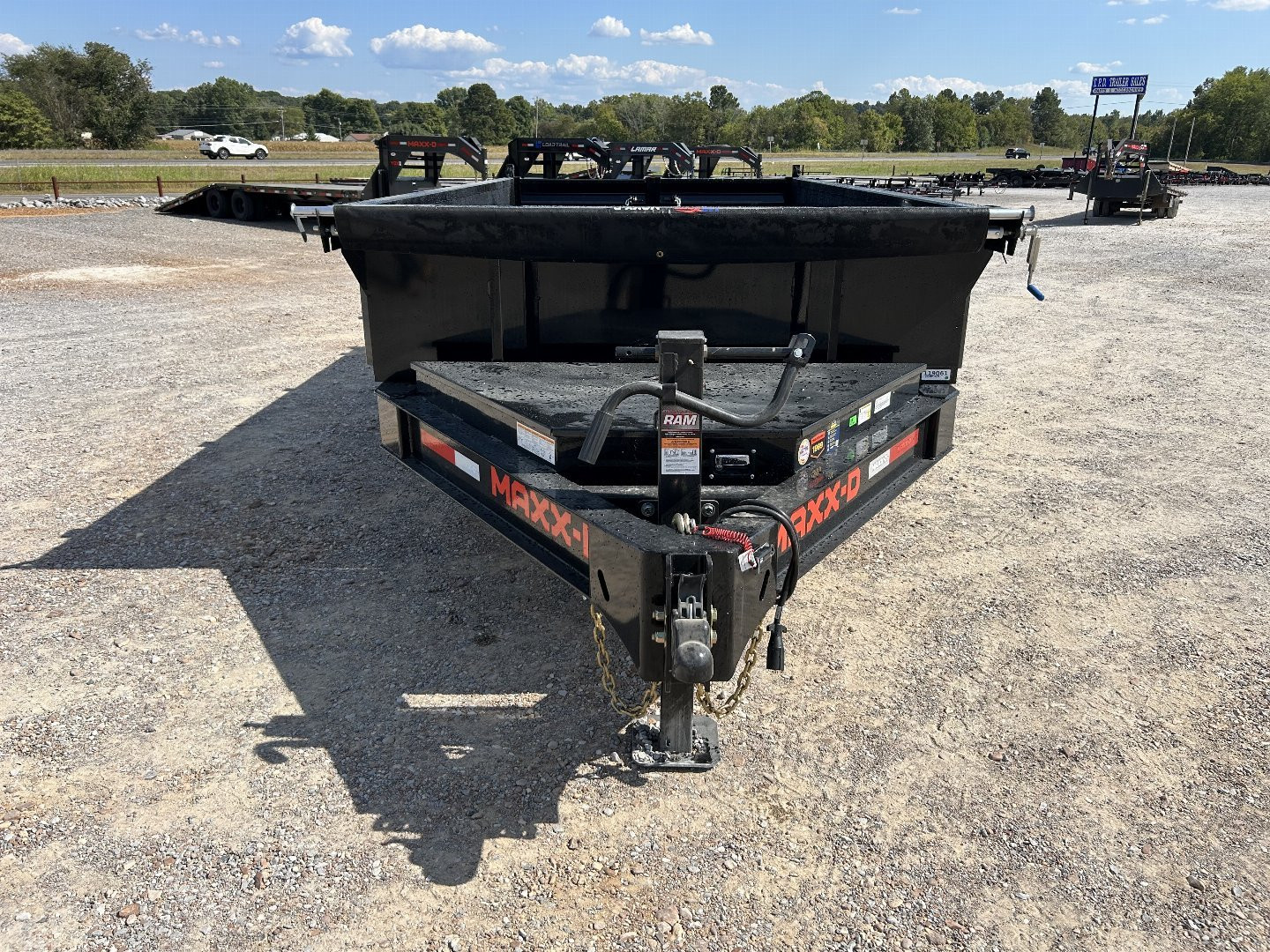 New 2025 MAXXD 14' x 83" 14k Dump Trailer