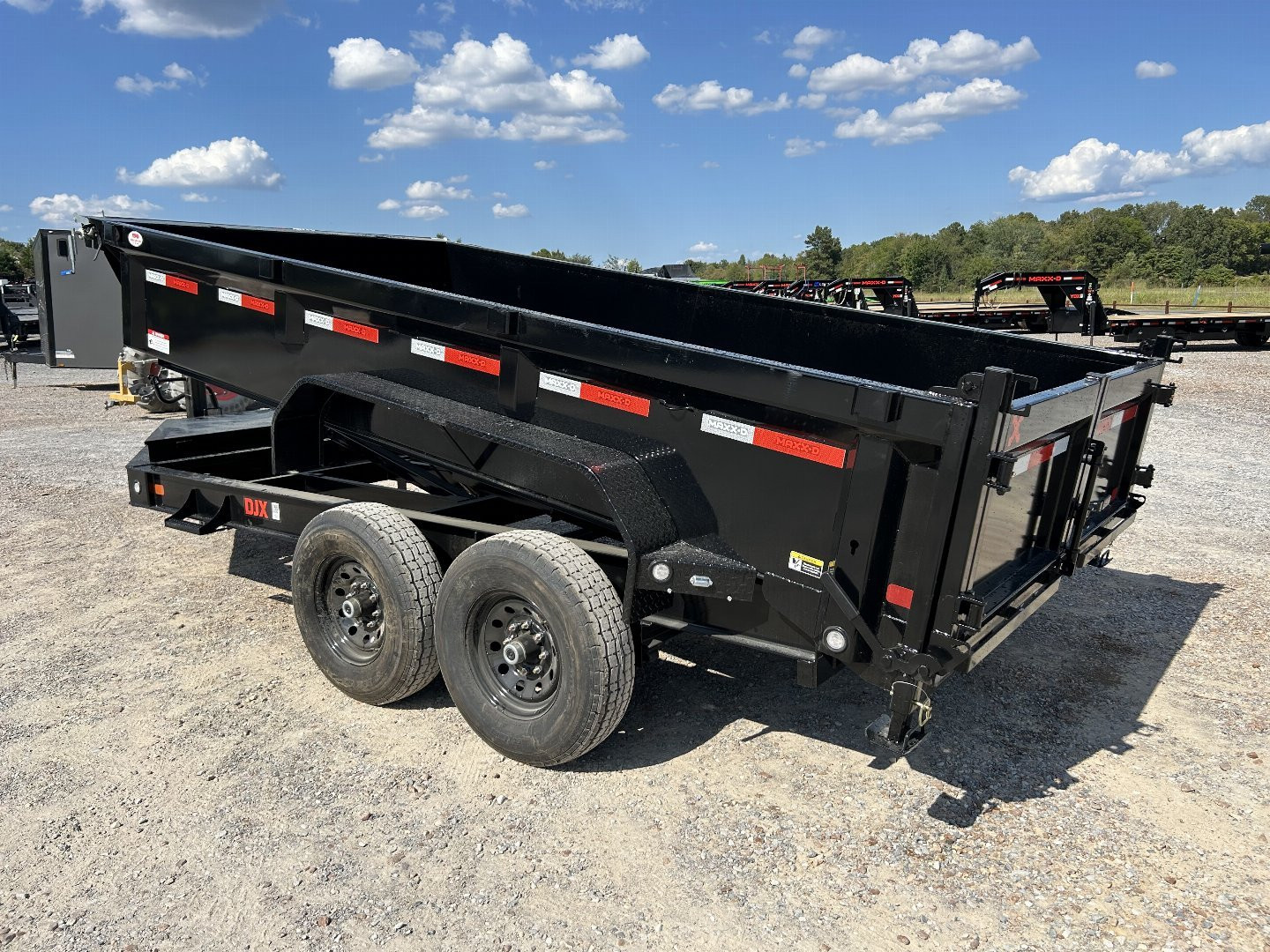 New 2025 MAXXD 14' x 83" 14k Dump Trailer