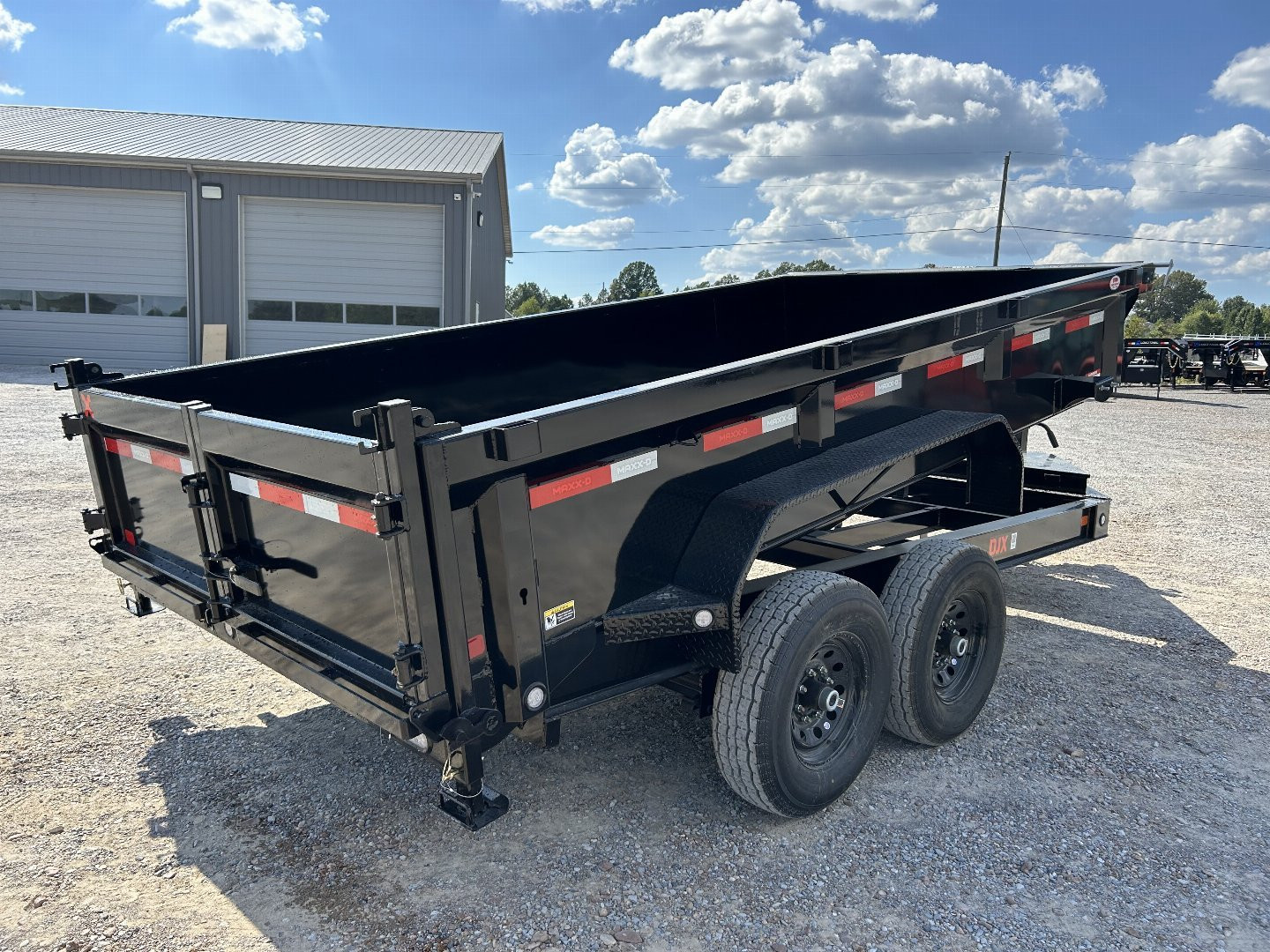 New 2025 MAXXD 14' x 83" 14k Dump Trailer
