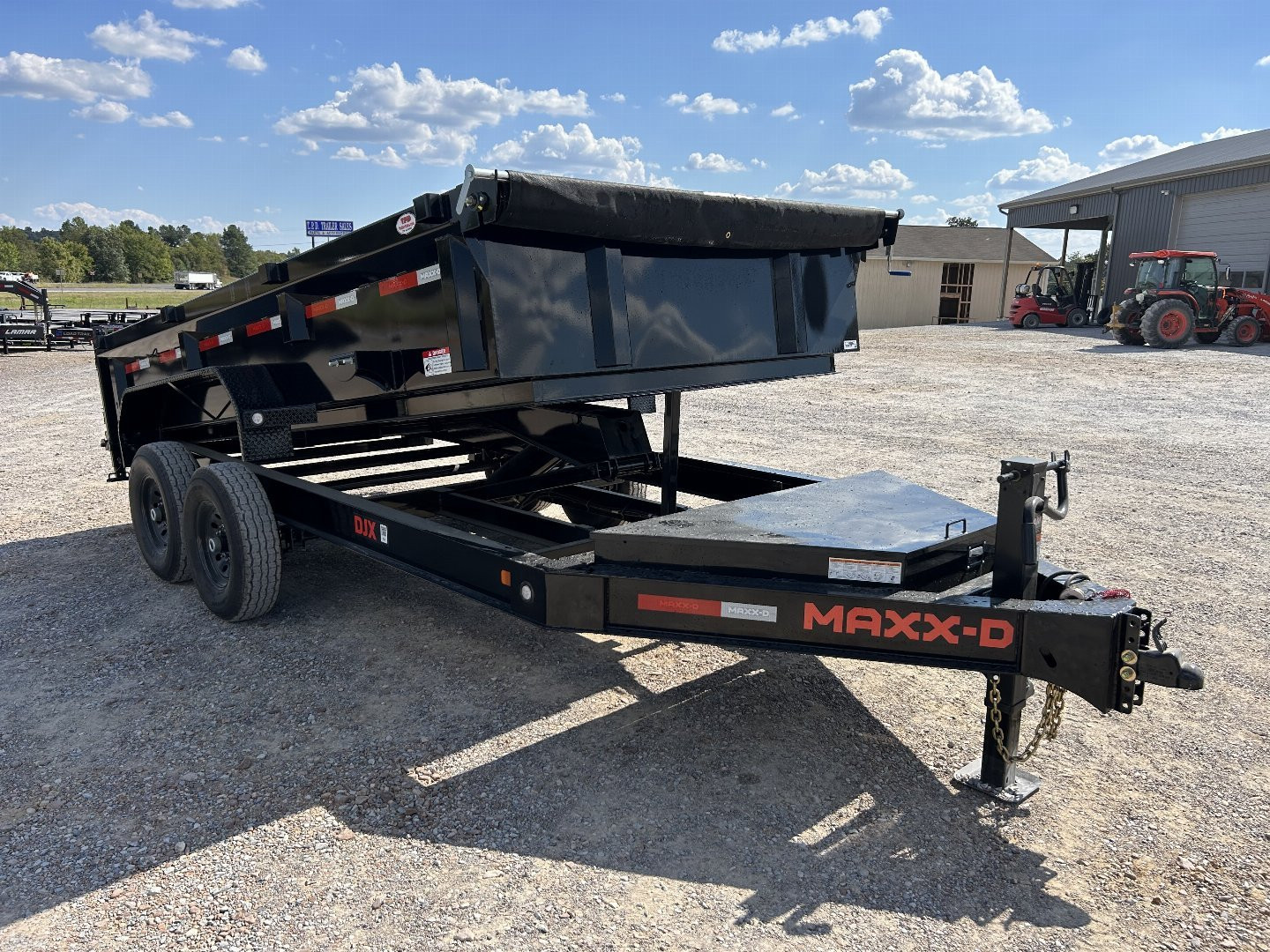 New 2025 MAXXD 14' x 83" 14k Dump Trailer