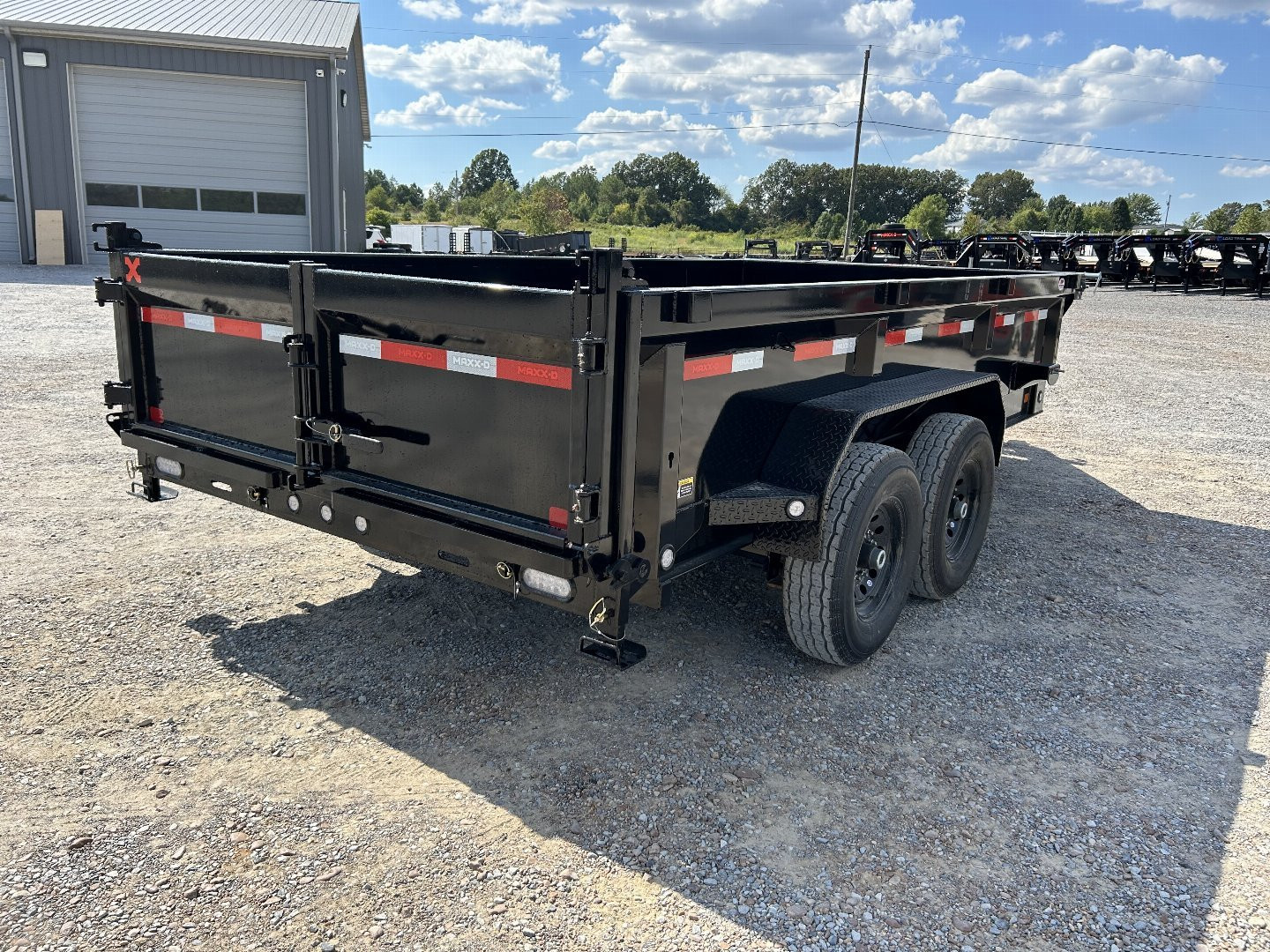 New 2025 MAXXD 14' x 83" 14k Dump Trailer