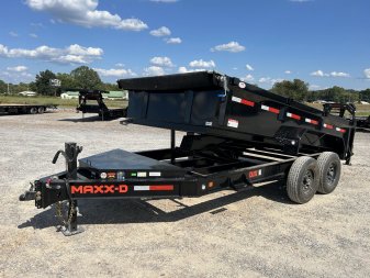 New 2025 MAXXD 14' x 83" 14k Dump Trailer