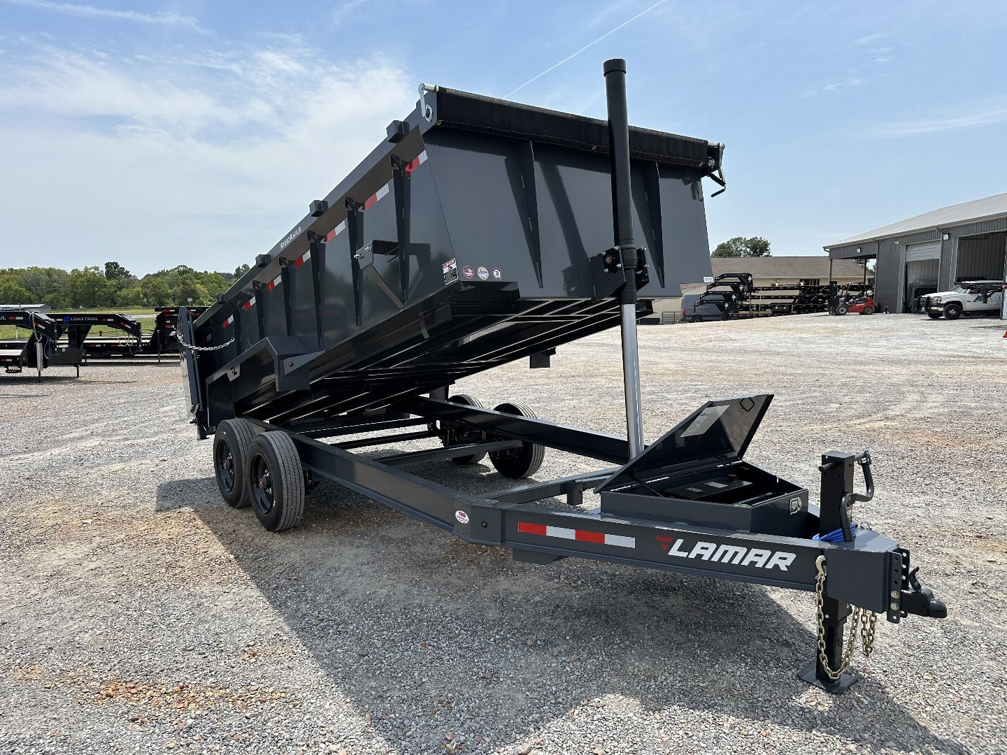 New 2025 Lamar Dump Trailer | 83" x 16' 16K GVWR