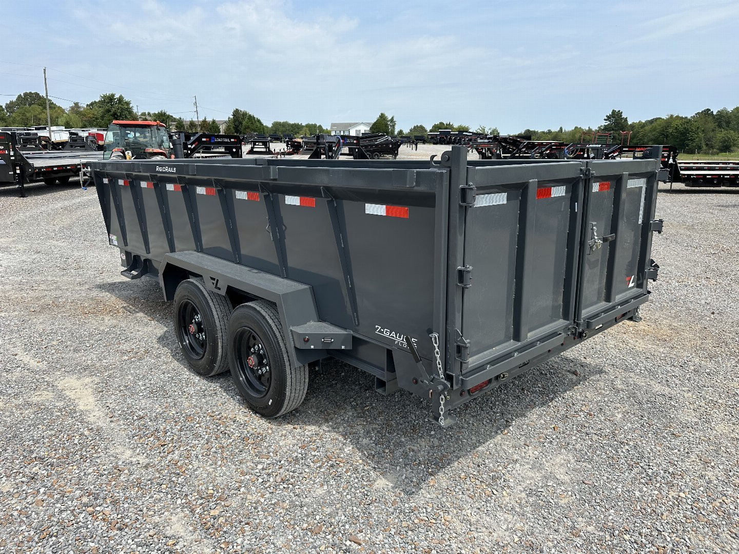 New 2025 Lamar Dump Trailer | 83" x 16' 16K GVWR