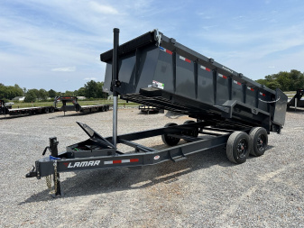 New 2025 Lamar Dump Trailer | 83" x 16' 16K GVWR