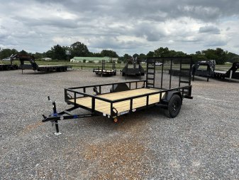 New 2025 LOAD TRAIL 77"x12' 3k Utility Trailer