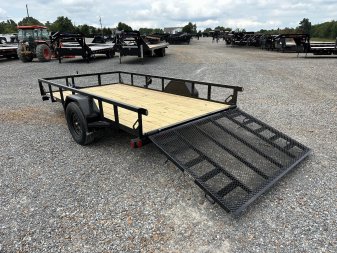 New 2025 LOAD TRAIL 77"x12' 3k Utility Trailer