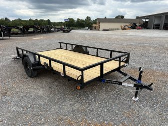 New 2025 LOAD TRAIL 77"x12' 3k Utility Trailer