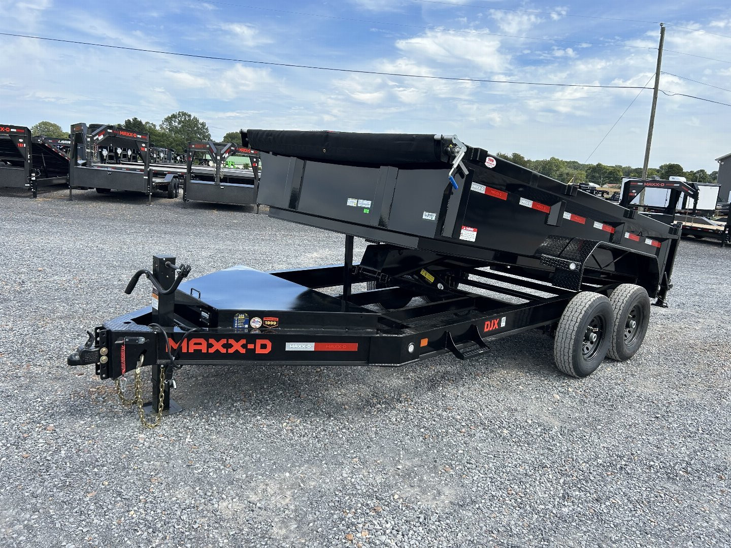 New 2025 MAXXD 14' x 83" 14k Dump Trailer