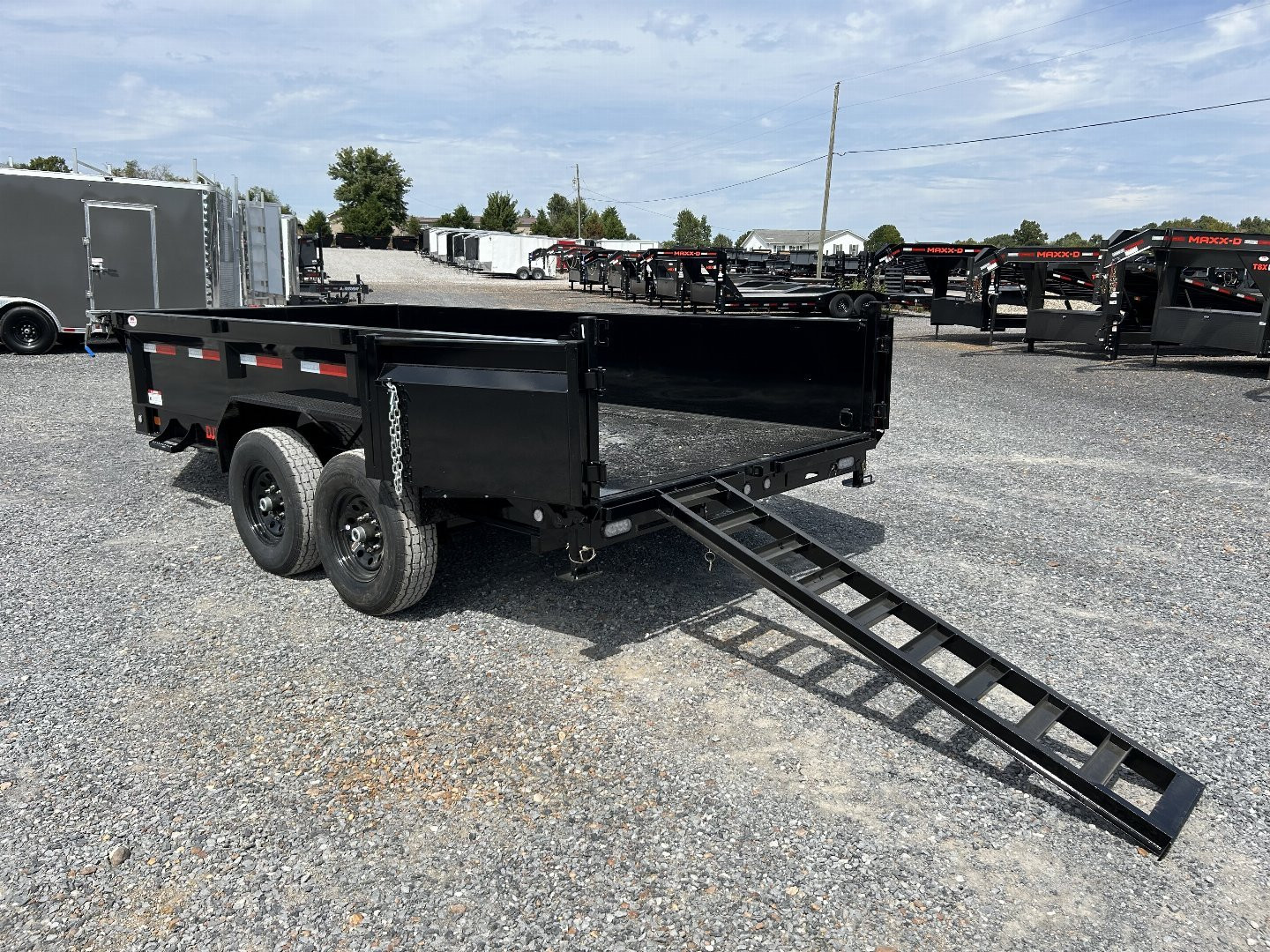 New 2025 MAXXD 14' x 83" 14k Dump Trailer