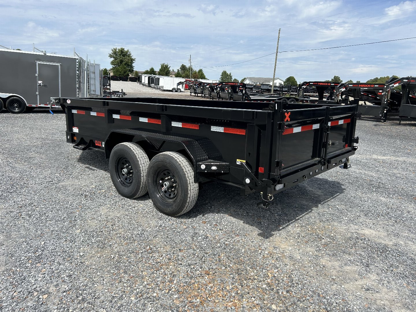 New 2025 MAXXD 14' x 83" 14k Dump Trailer