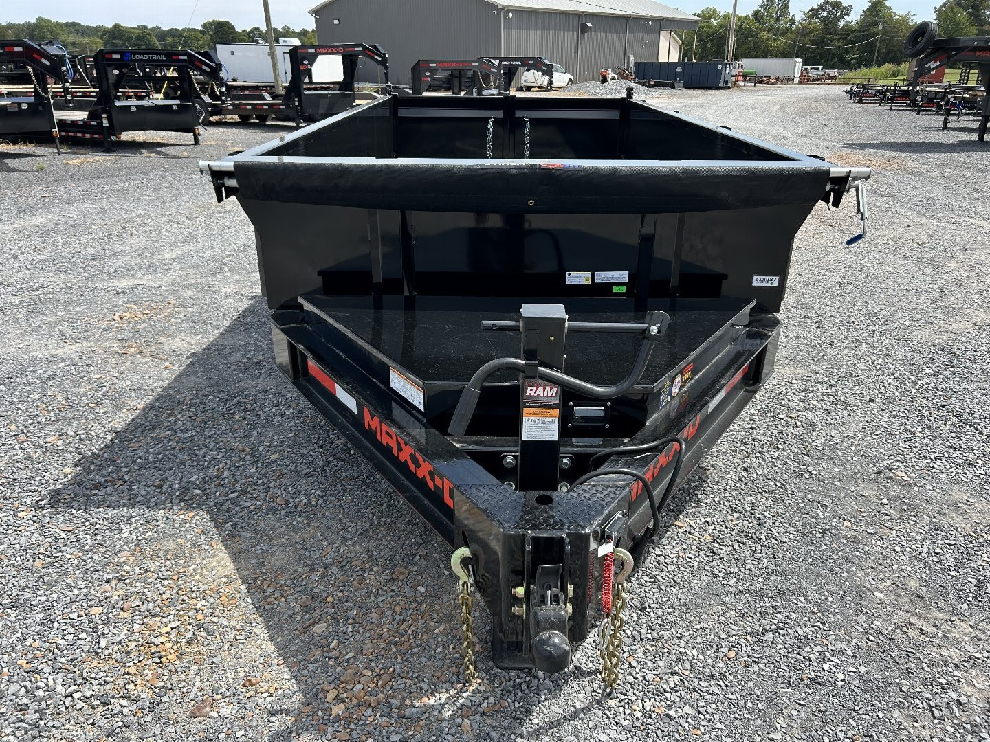 New 2025 MAXXD 14' x 83" 14k Dump Trailer