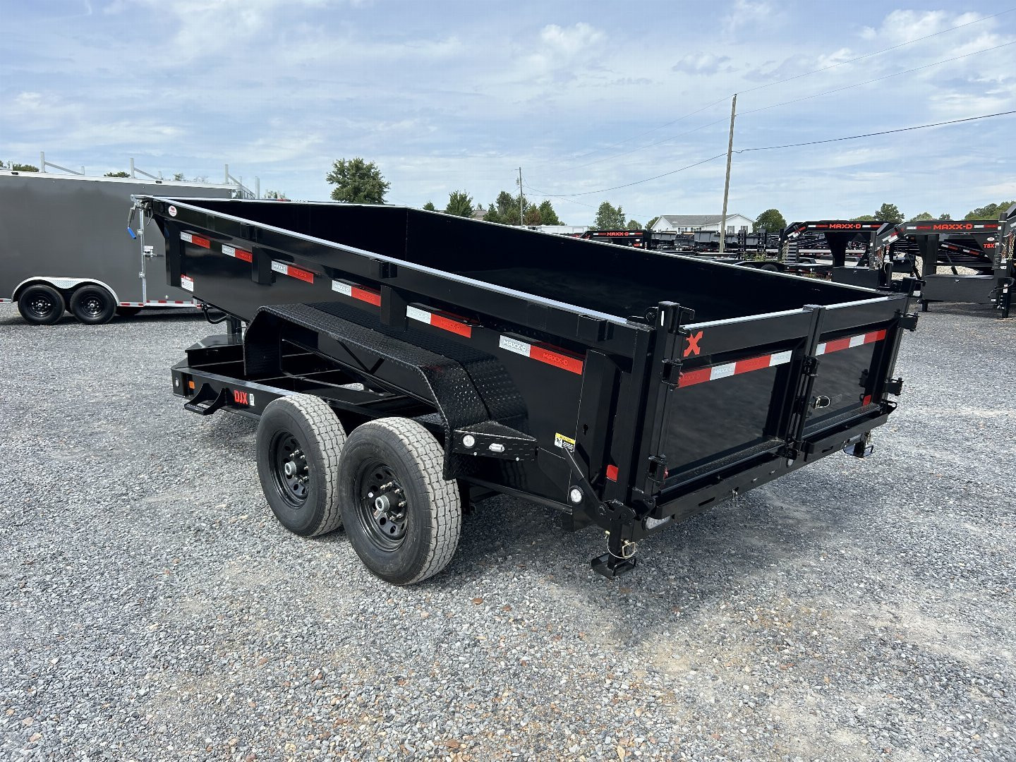 New 2025 MAXXD 14' x 83" 14k Dump Trailer