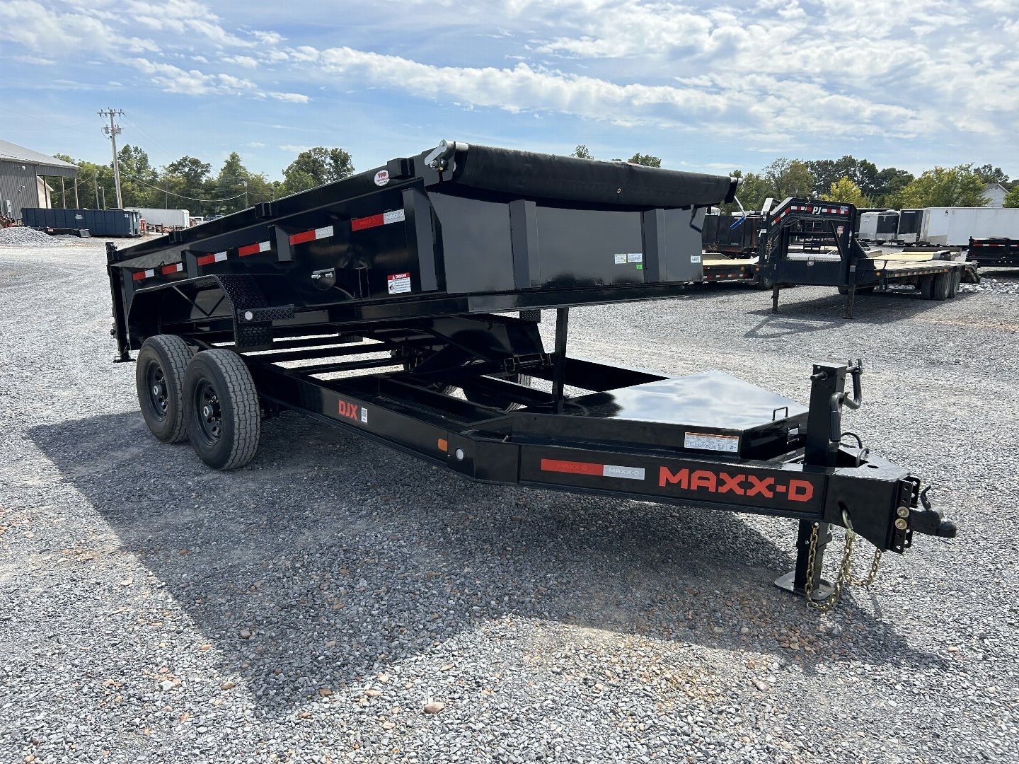 New 2025 MAXXD 14' x 83" 14k Dump Trailer