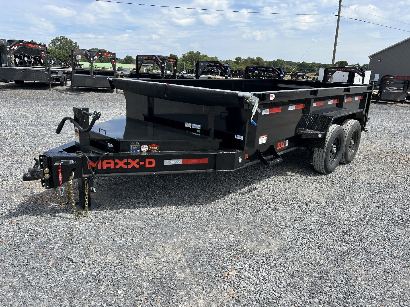 New 2025 MAXXD 14' x 83" 14k Dump Trailer
