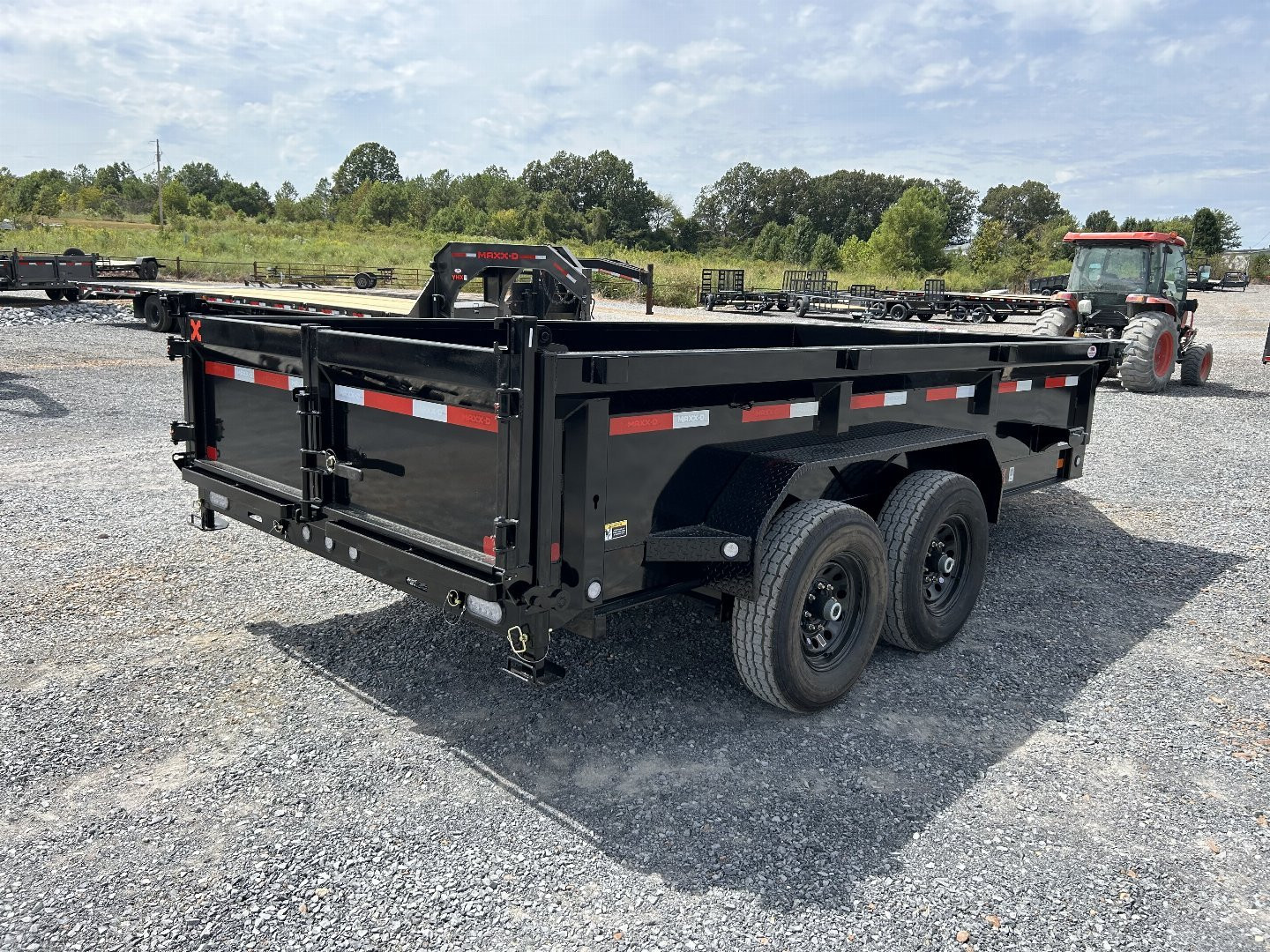 New 2025 MAXXD 14' x 83" 14k Dump Trailer