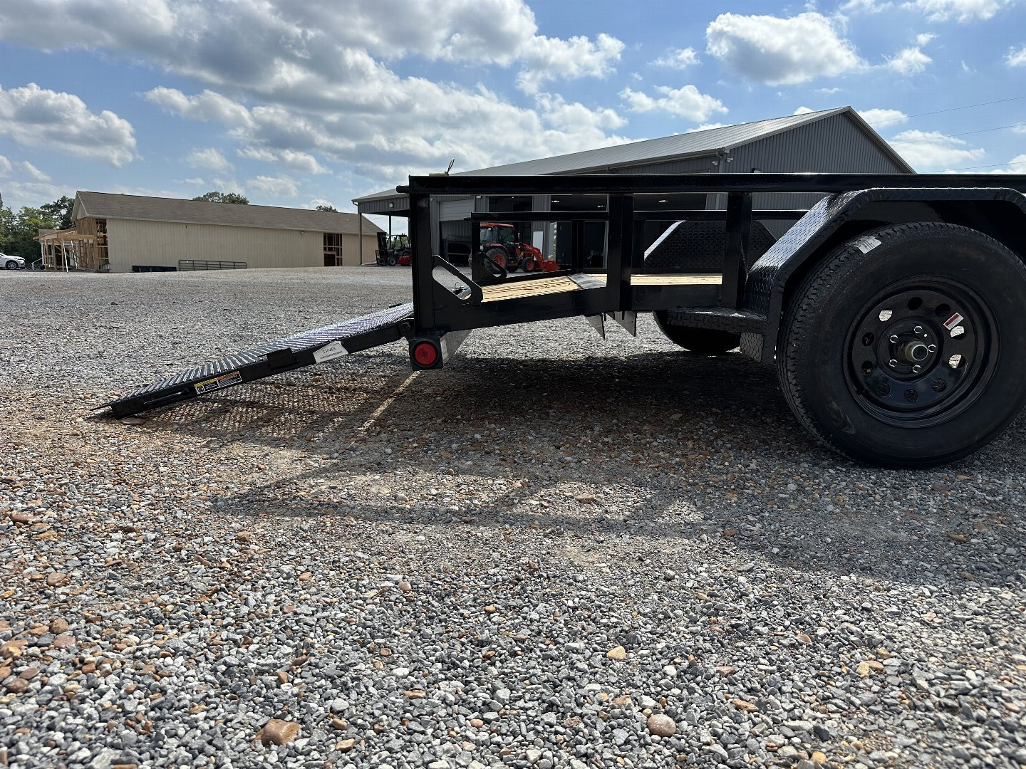New 2025 LOAD TRAIL 77"x12' 3k Utility Trailer