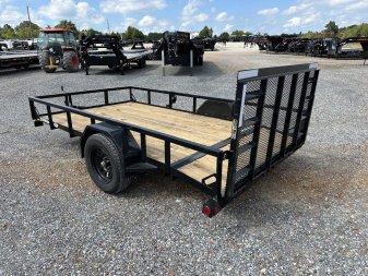 New 2025 LOAD TRAIL 77"x12' 3k Utility Trailer