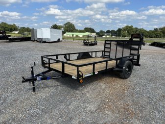 New 2025 LOAD TRAIL 77"x12' 3k Utility Trailer