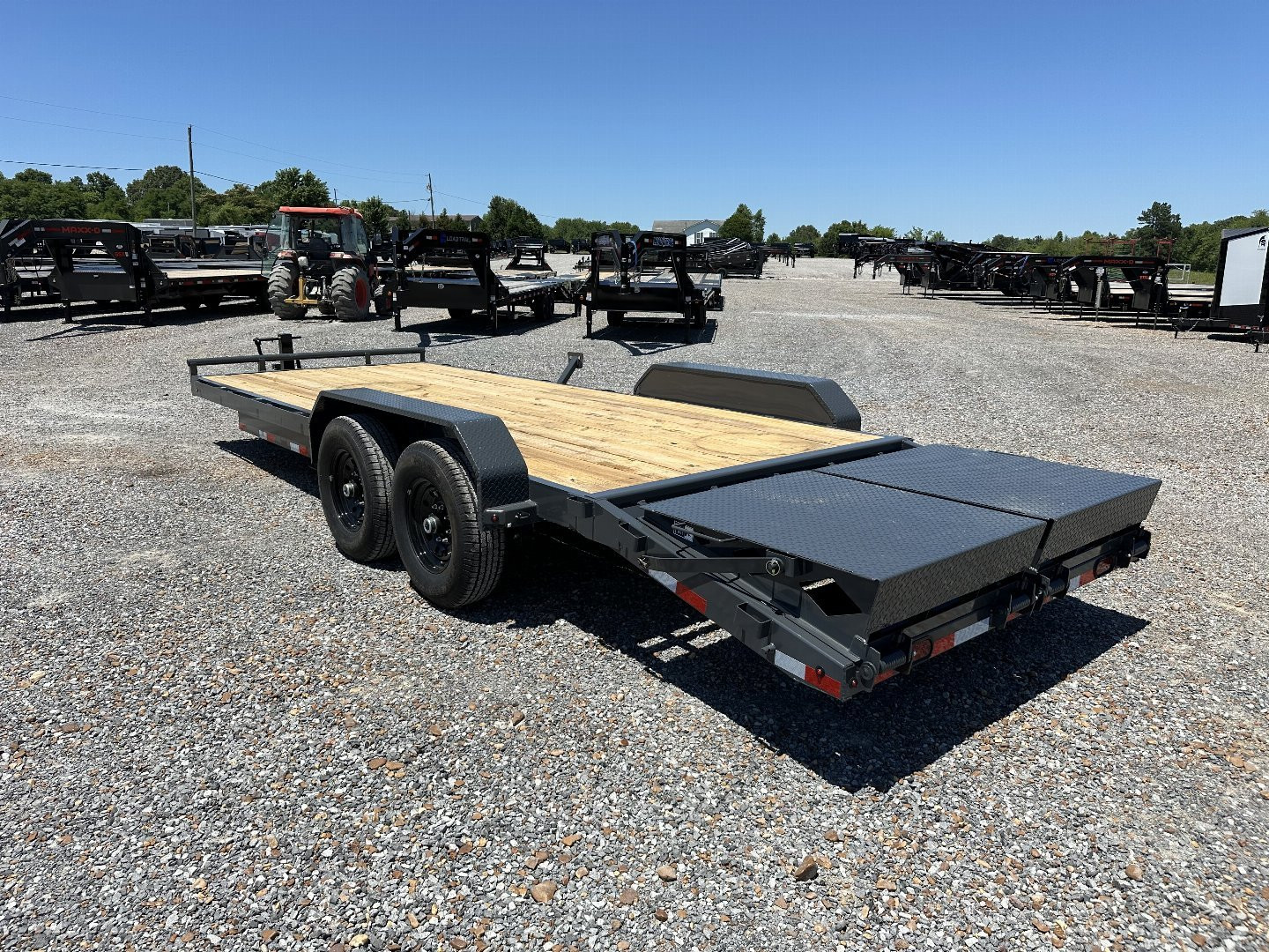 New 2024 Lamar 83" X 22' 14K Equipment Trailer