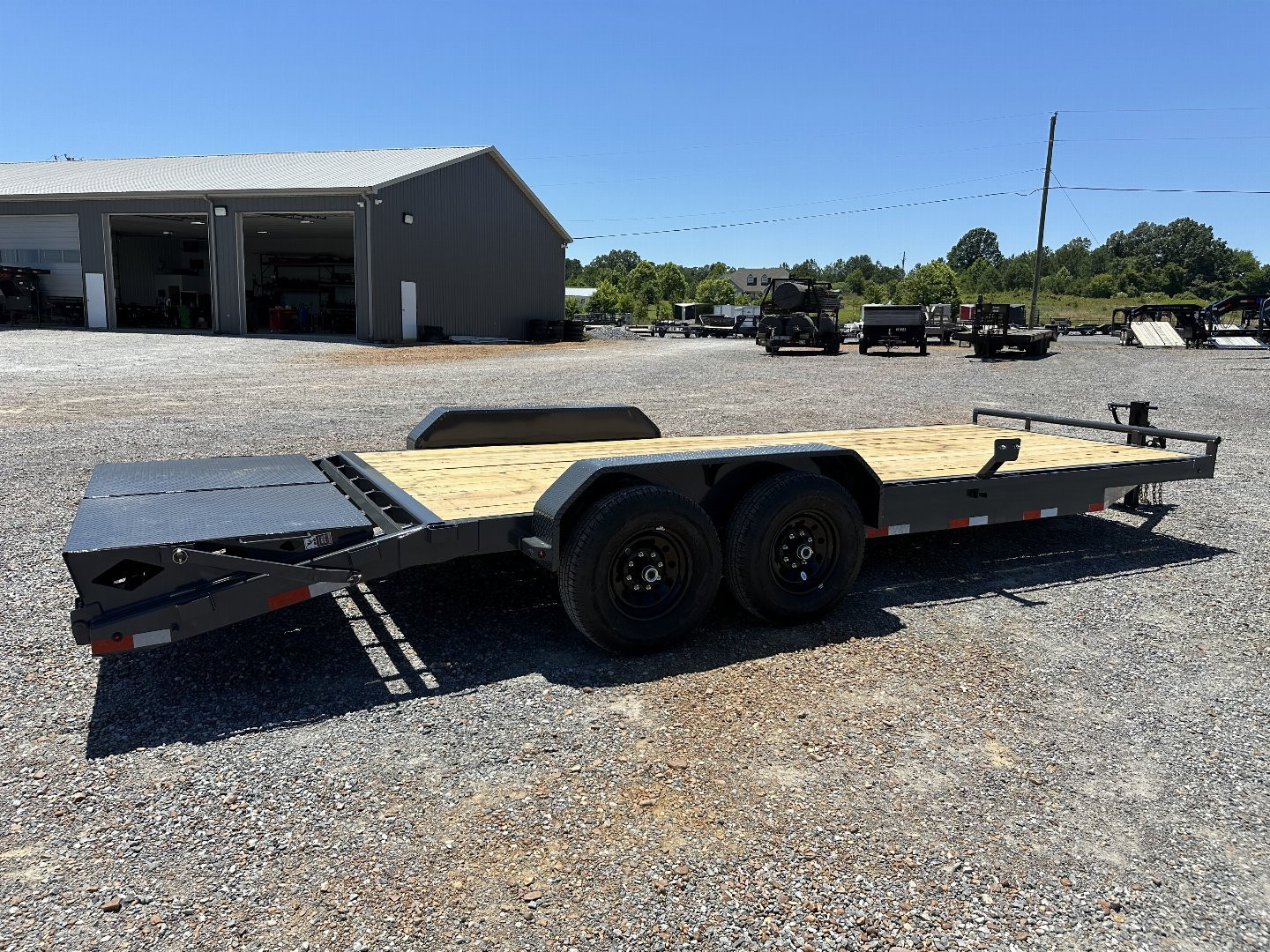 New 2024 Lamar 83" X 22' 14K Equipment Trailer
