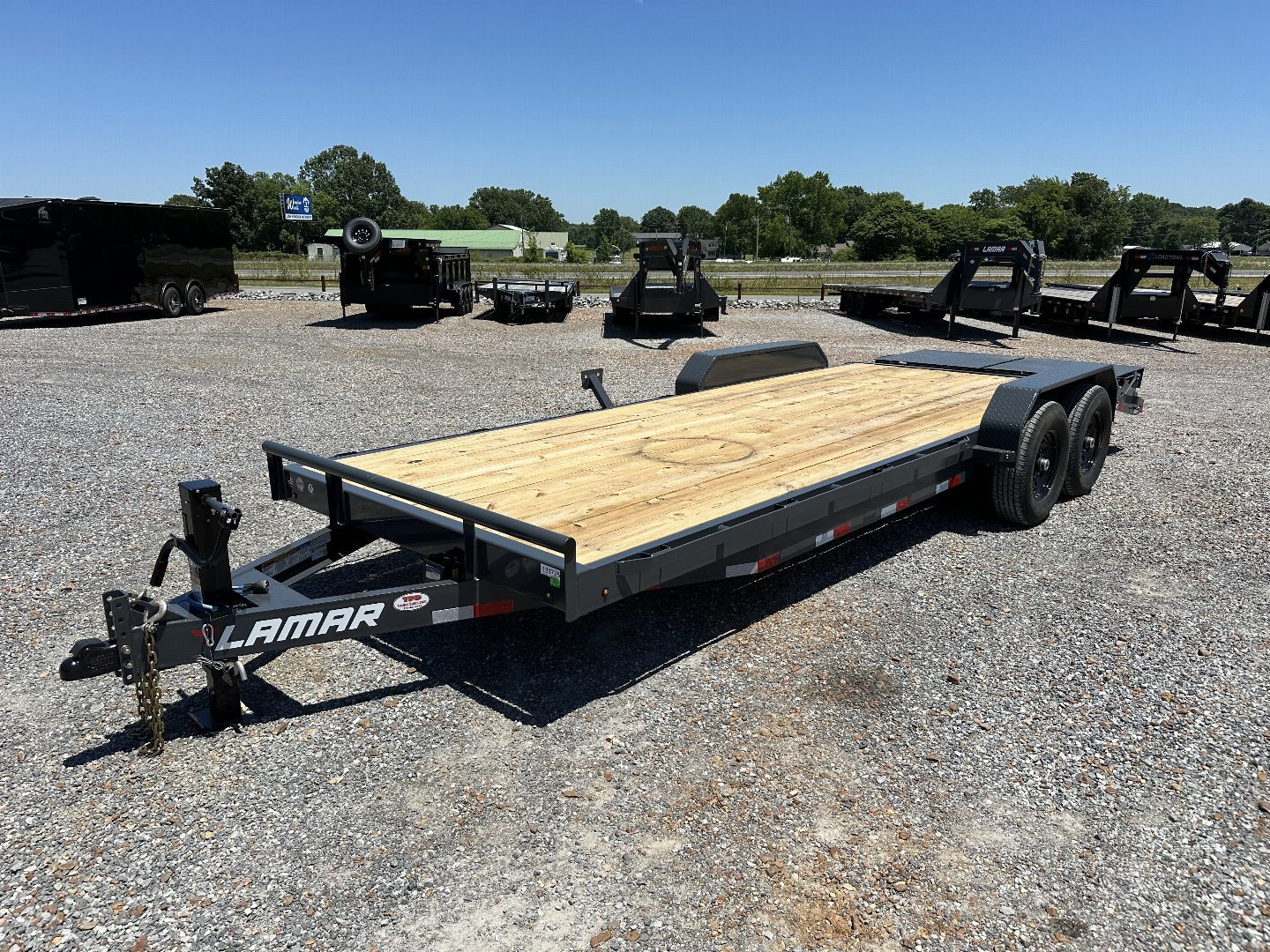 New 2024 Lamar 83" X 22' 14K Equipment Trailer