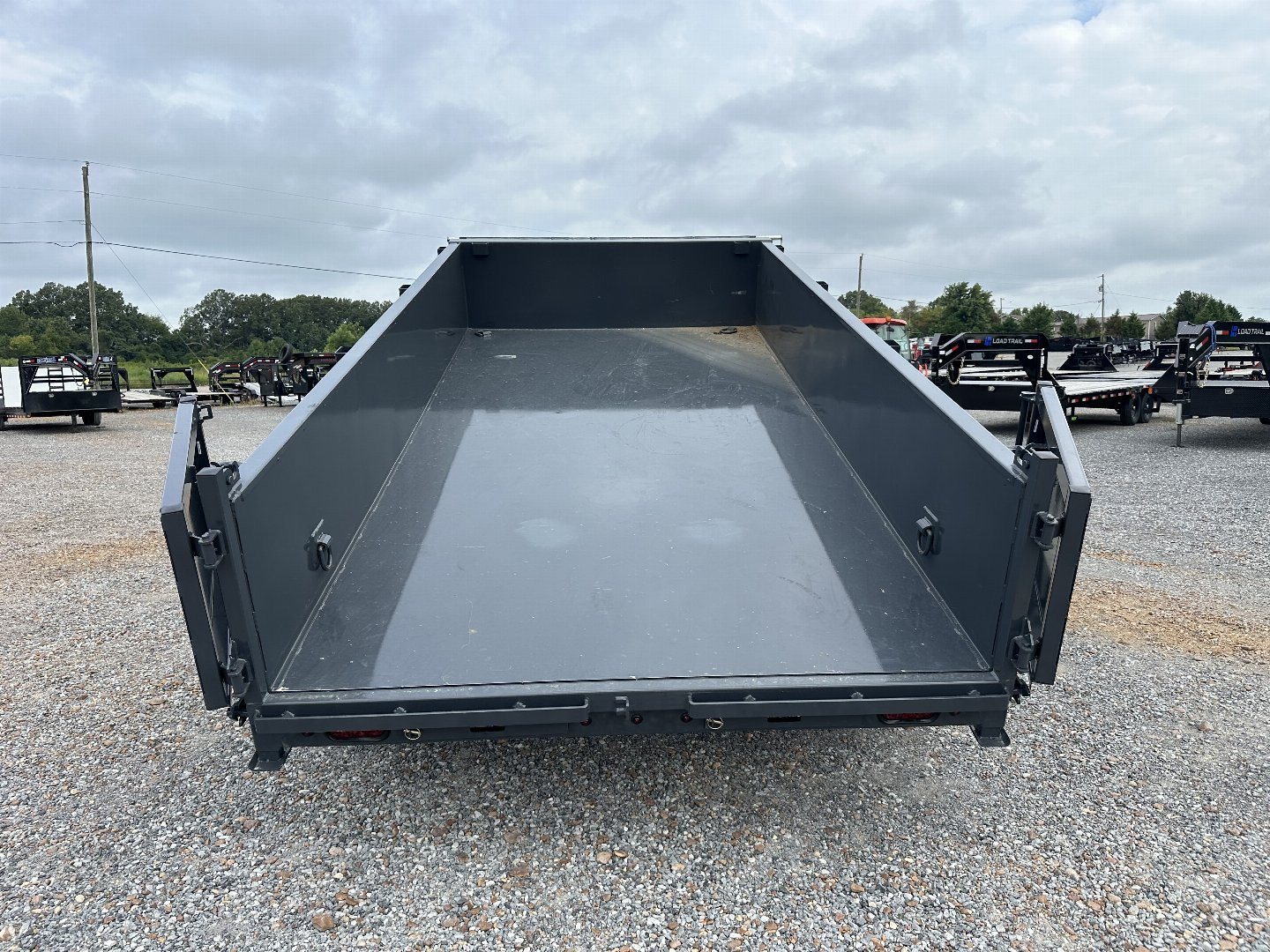 New 2025 Lamar 83" x 14' 14k Low-Pro Dump Trailer