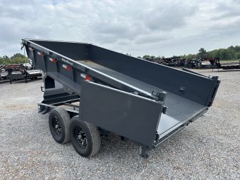 New 2025 Lamar 83" x 14' 14k Low-Pro Dump Trailer