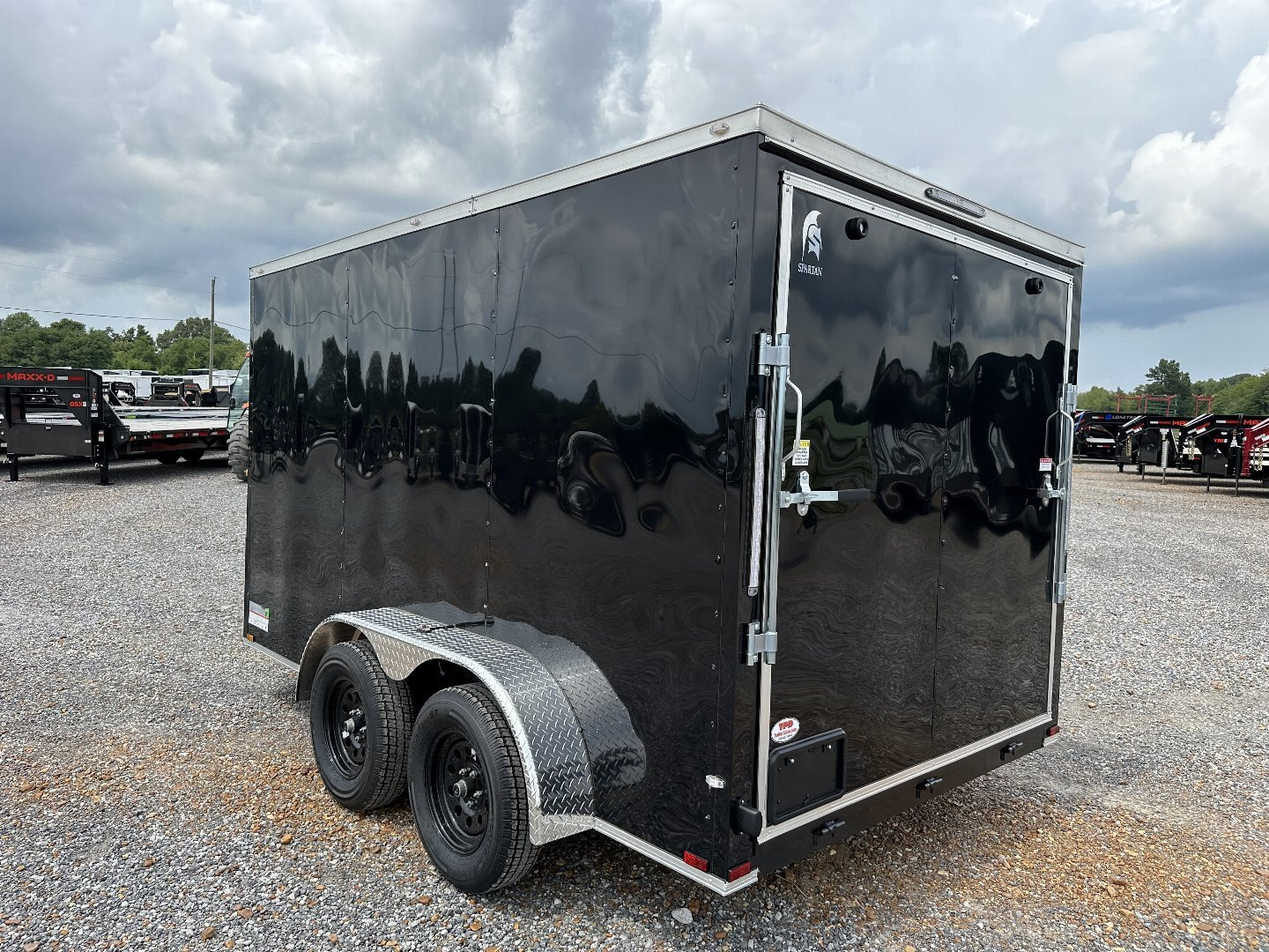 New 2024 Spartan 7'X12' 7k Enclosed Trailer