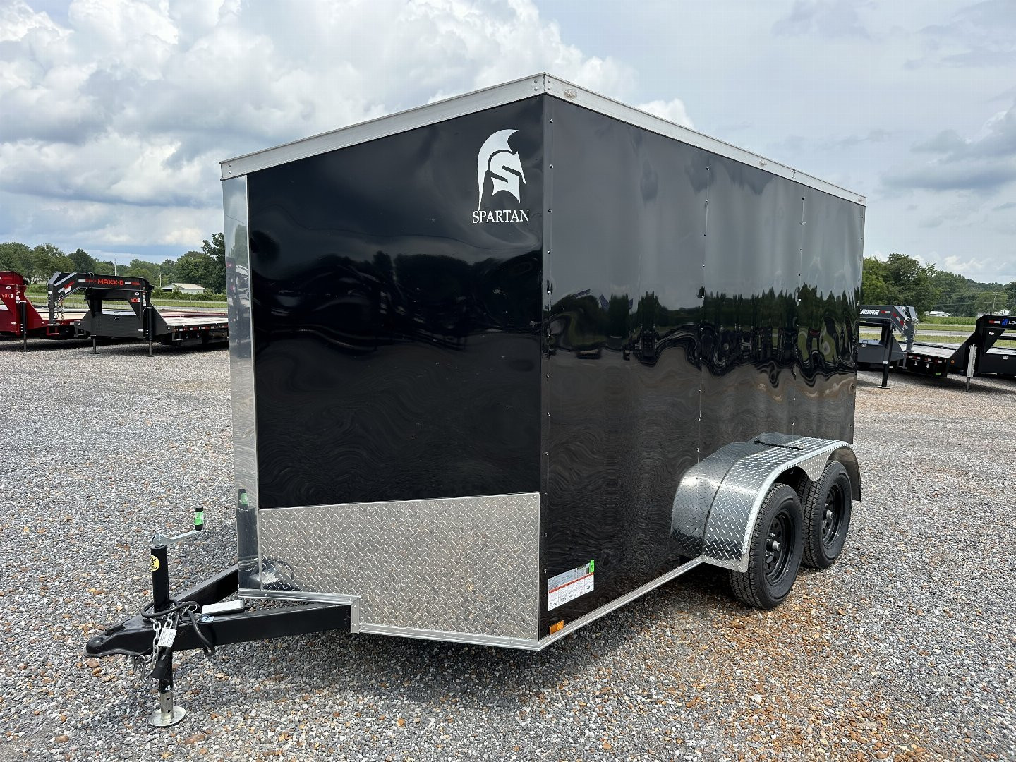 New 2024 Spartan 7'X12' 7k Enclosed Trailer