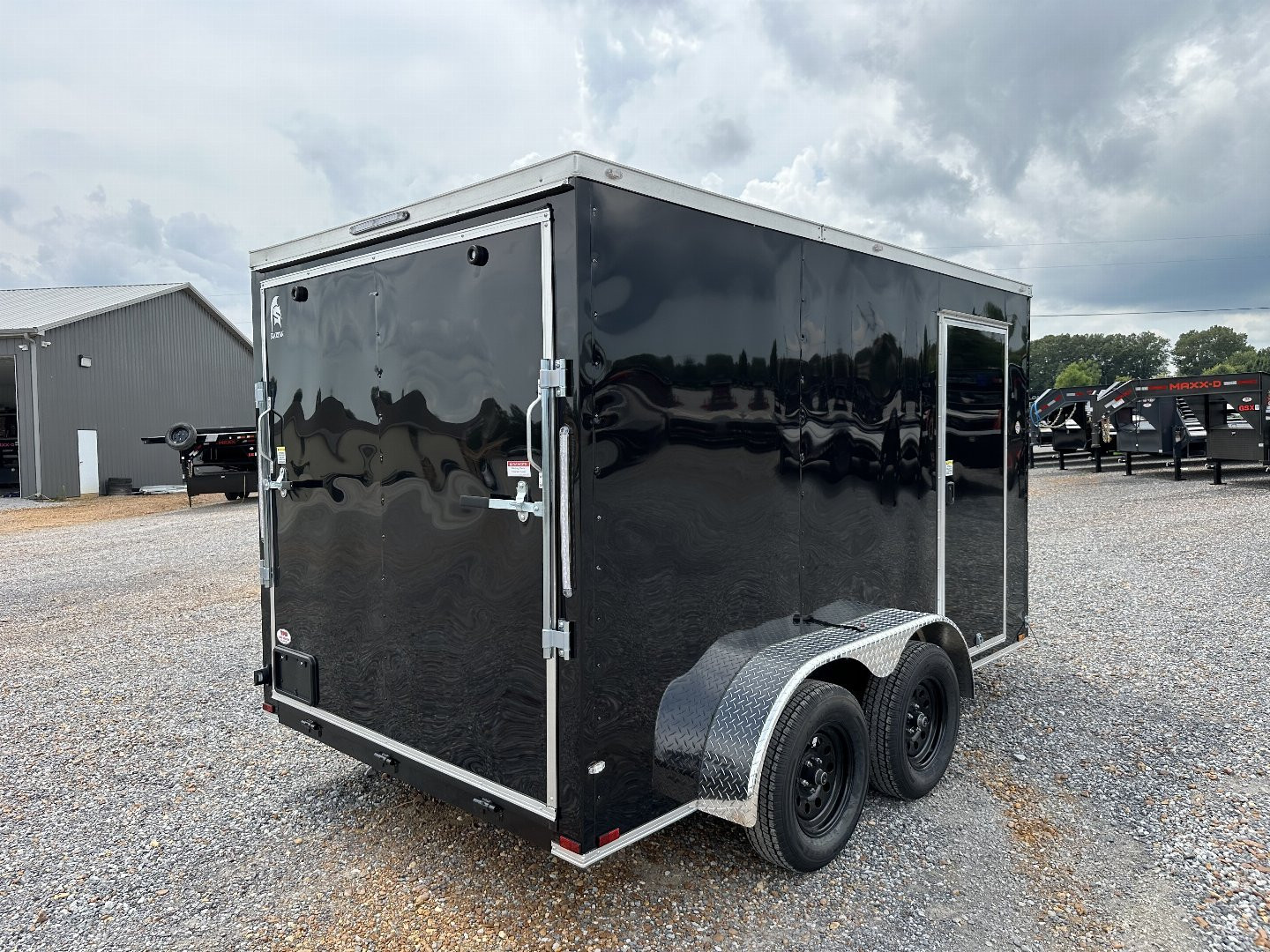 New 2024 Spartan 7'X12' 7k Enclosed Trailer