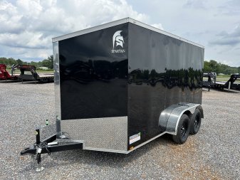 New 2024 Spartan 7'X12' 7k Enclosed Trailer