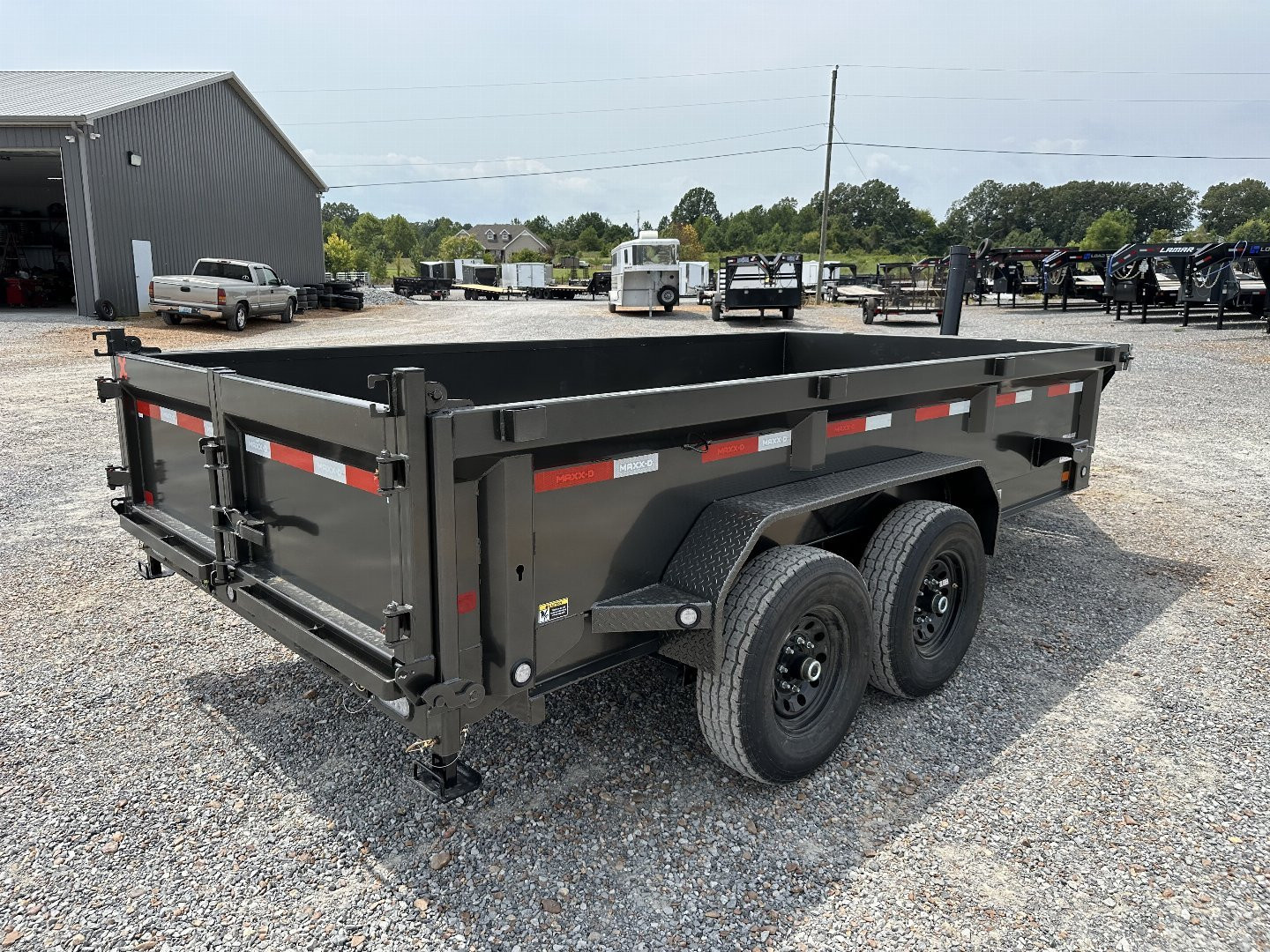 New 2025 MAXXD Dump Trailer | 83" x 14' 14K GVWR