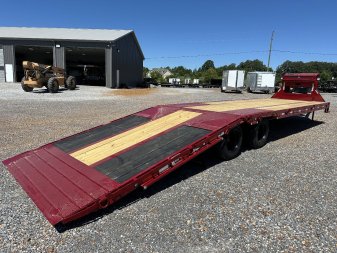 New 2025 MAXXD 34' x 102" 30k Hyd Dove Gooseneck Trailer
