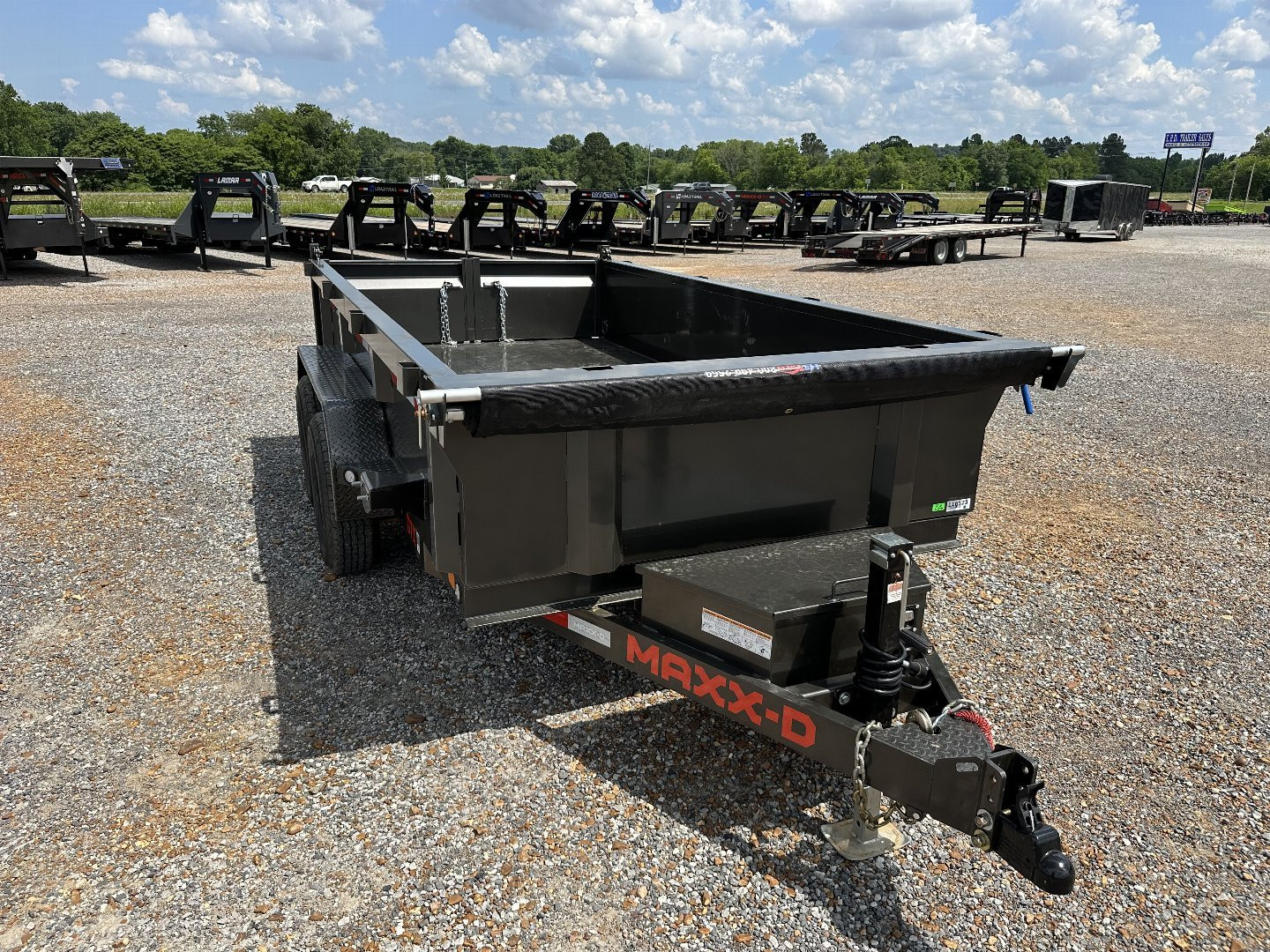 New 2024 MAXXD 6'x12' 10k Dump Trailer1