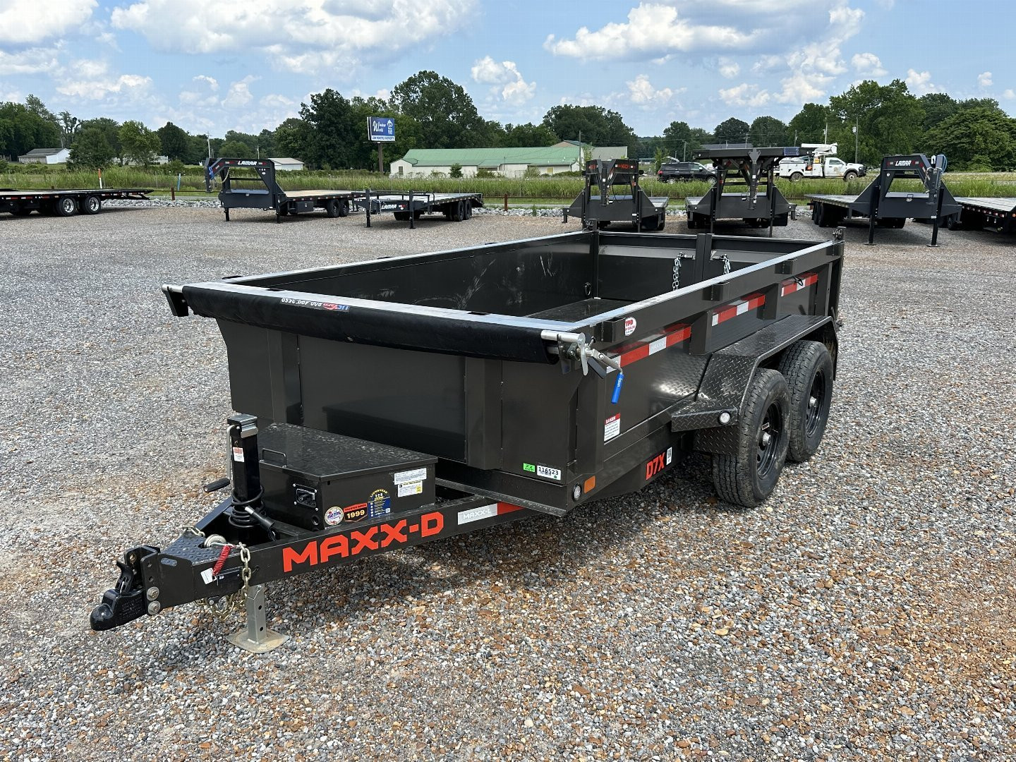 New 2024 MAXXD 6'x12' 10k Dump Trailer1