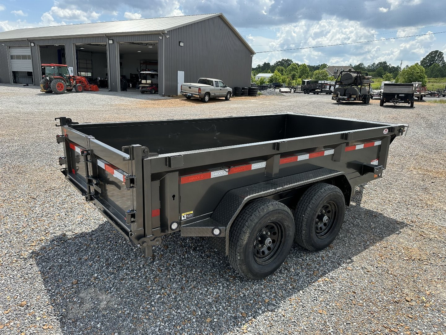 New 2024 MAXXD 6'x12' 10k Dump Trailer1