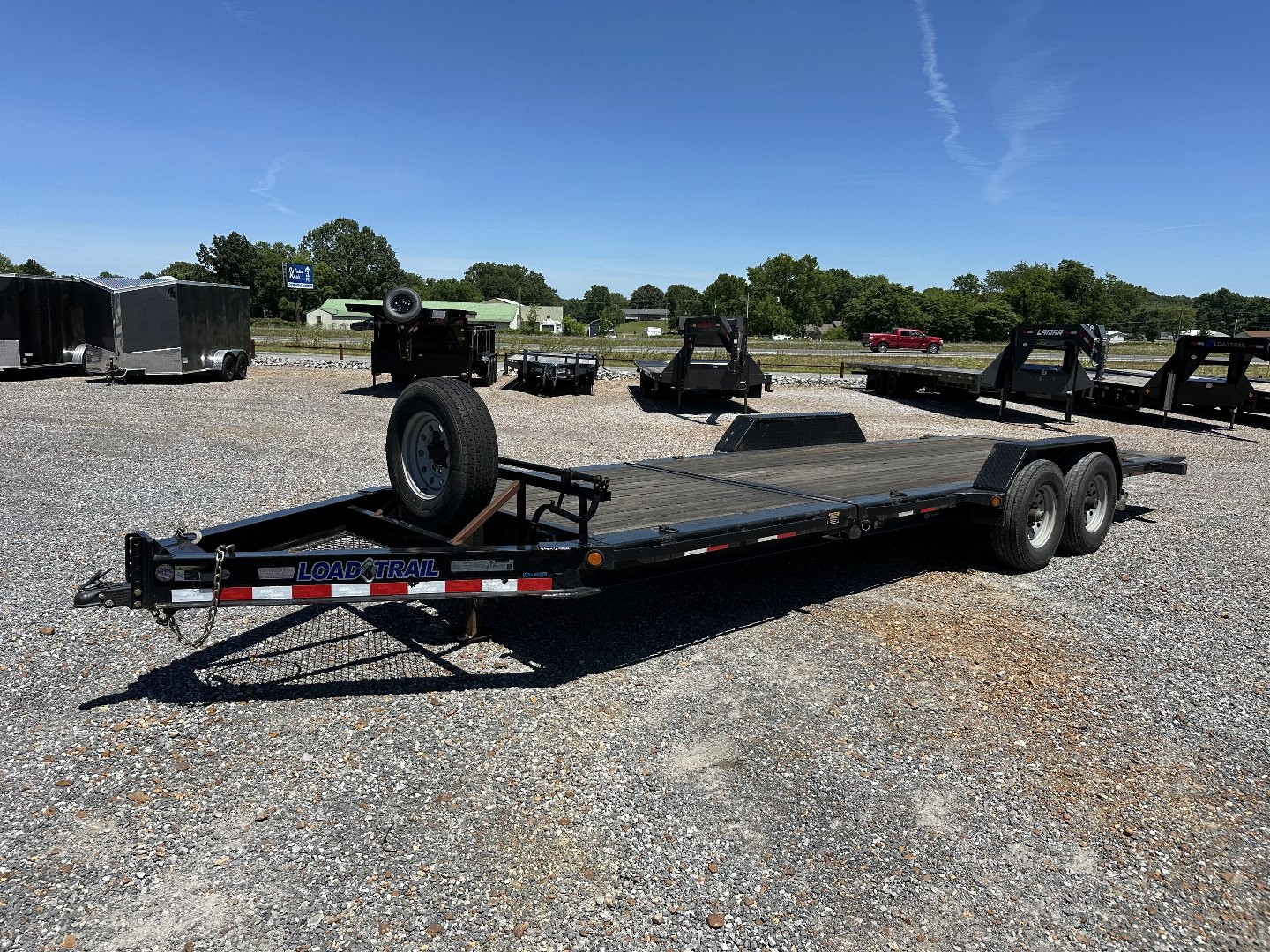 Used 2019 LOAD TRAIL 83"X22' 14K Tilt Equipment Trailer