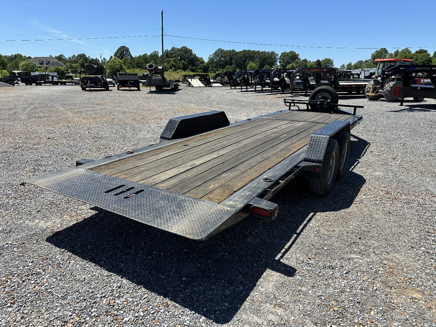 Used 2019 LOAD TRAIL 83"X22' 14K Tilt Equipment Trailer